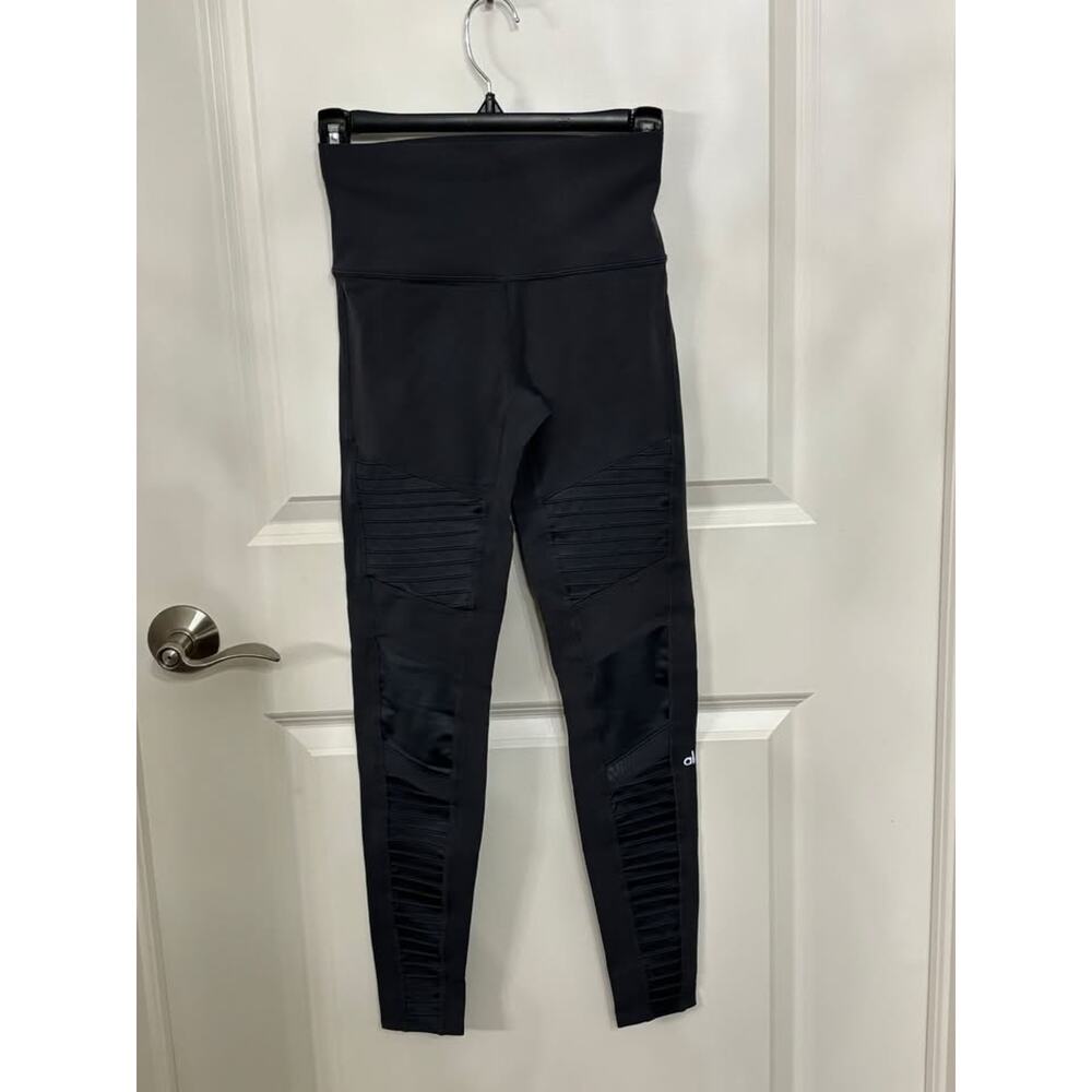 Charcoal Gray Alo Moto Leggings